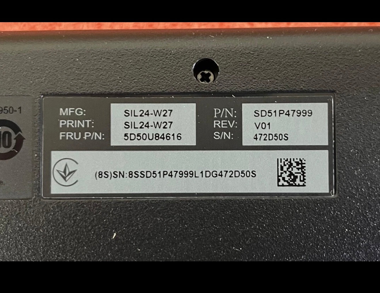 Brand new Lenovo keyboard With Copilot AI Hotkey