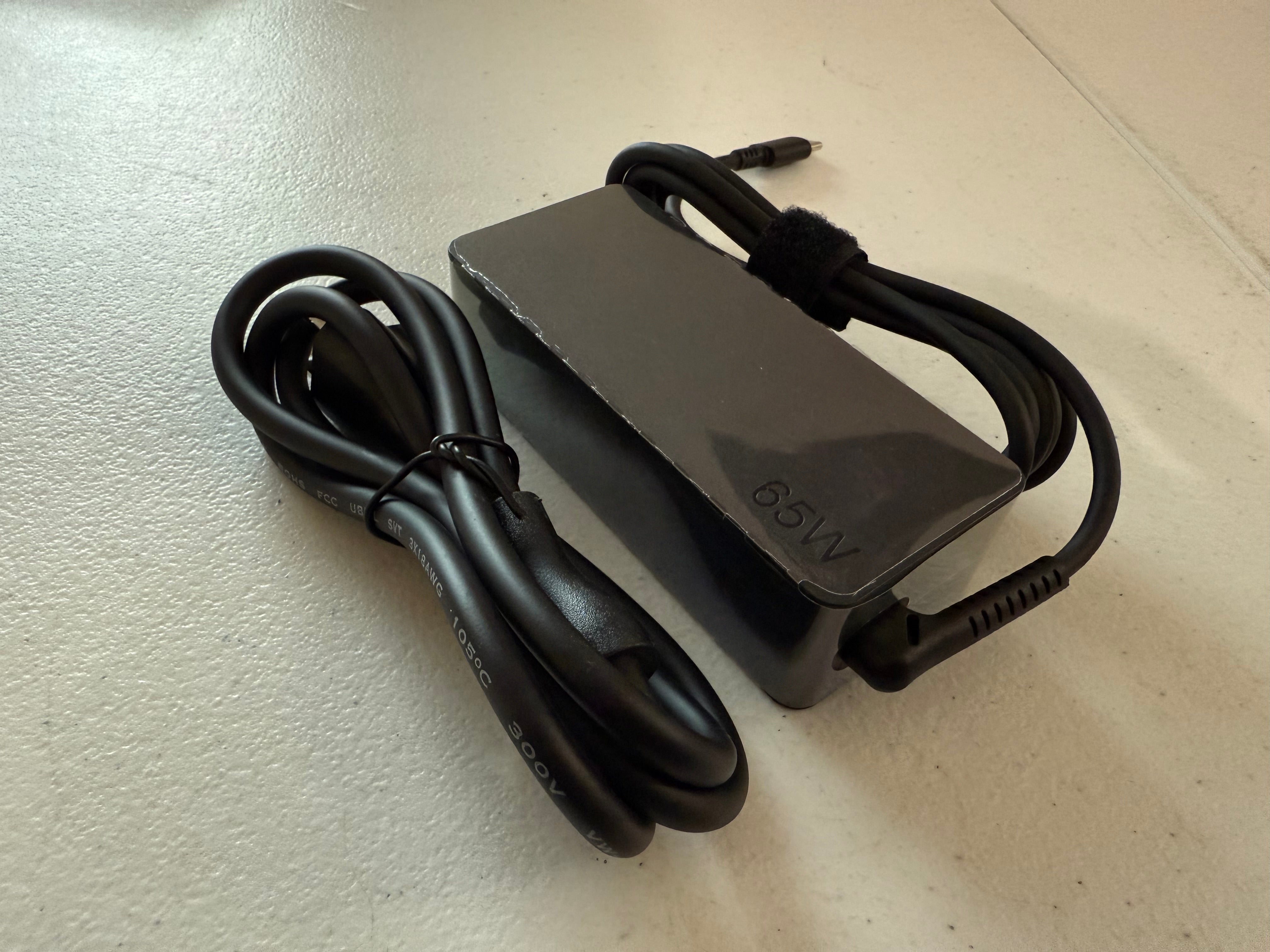 New OEM Lenovo 65W Type C Laptop Power Adapter