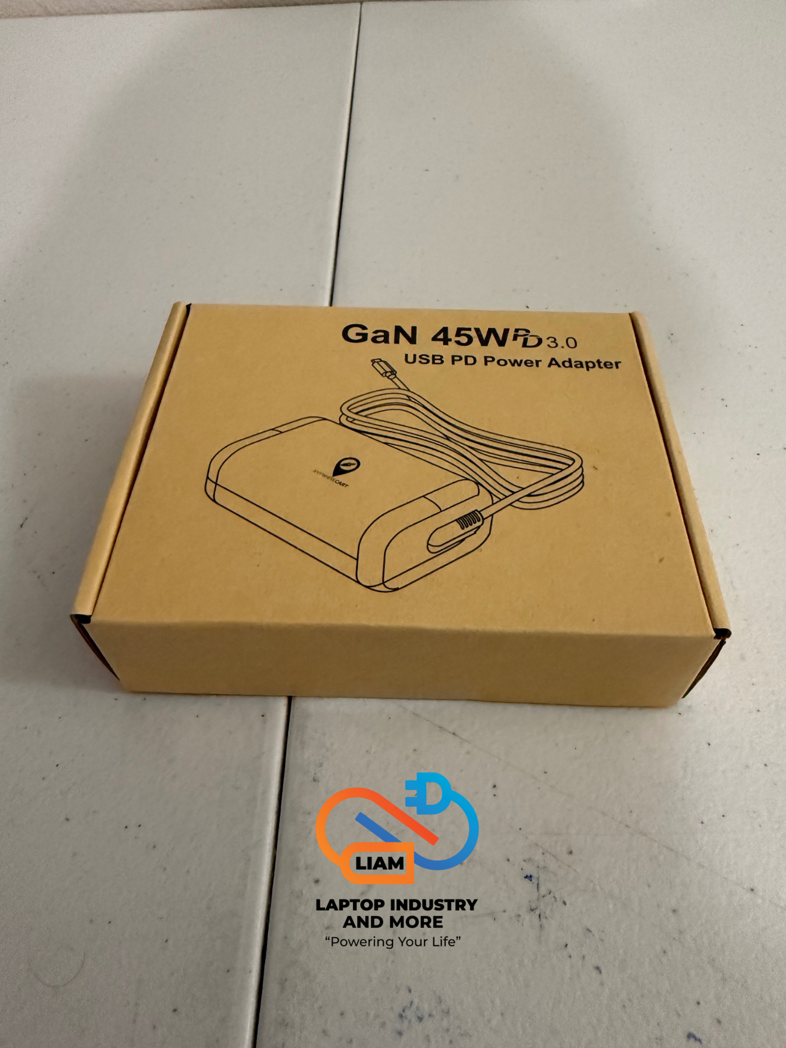 Flash Sale! All Purpose Power adapter GaN 45W USB C fast charging