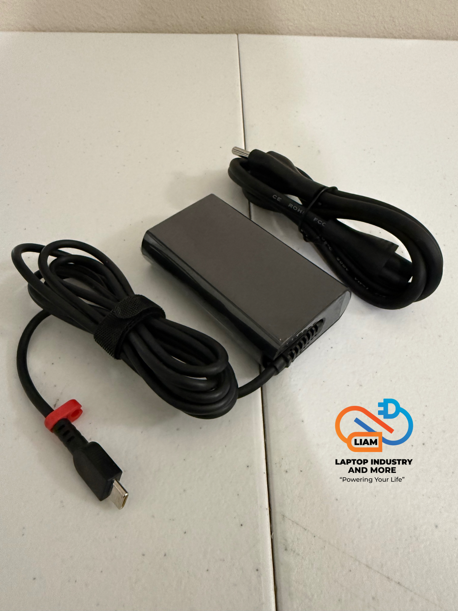 New OEM Lenovo 65W Type C Slim Laptop Power Adapter