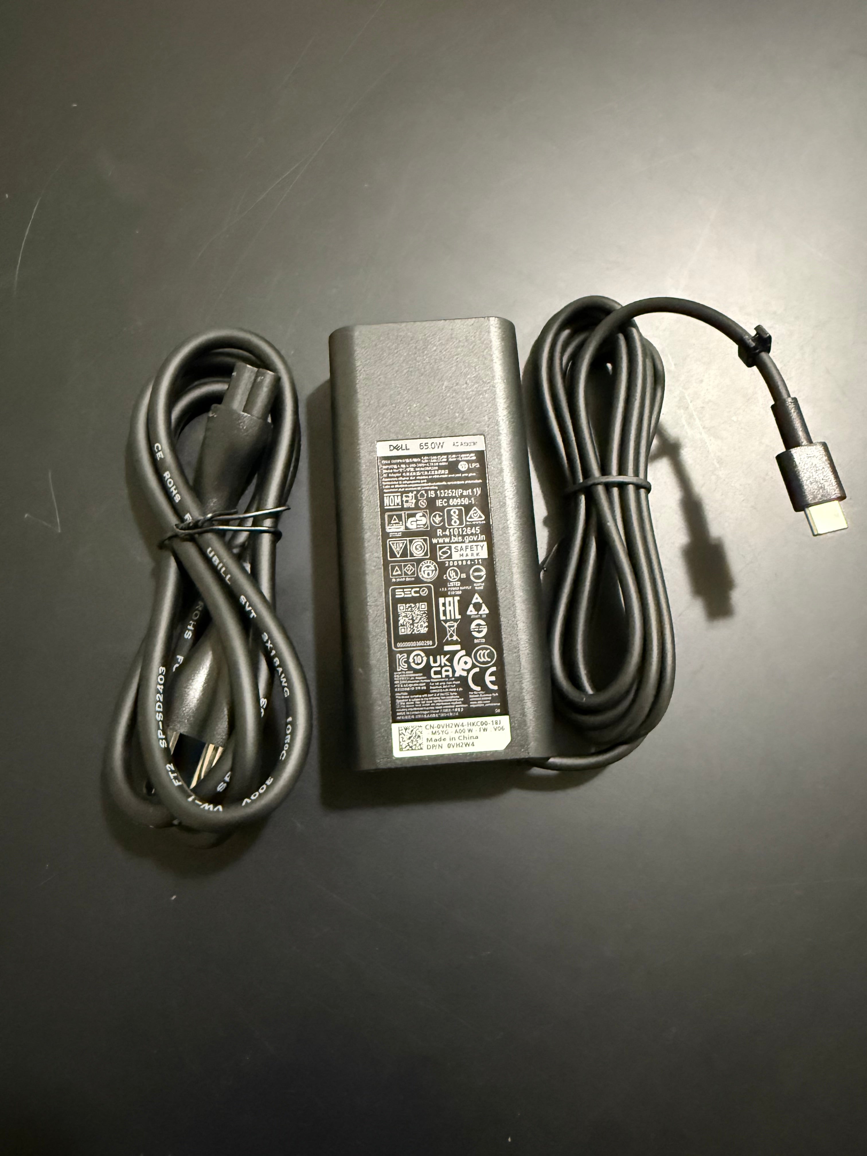 OEM Brand new Dell 65W Type-C Laptop power adapter