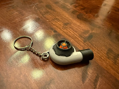 Spinning Turbo Keychain - Car Enthusiast Gift